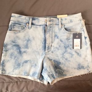 Brand New Super Cute Acid Wash Shorts
